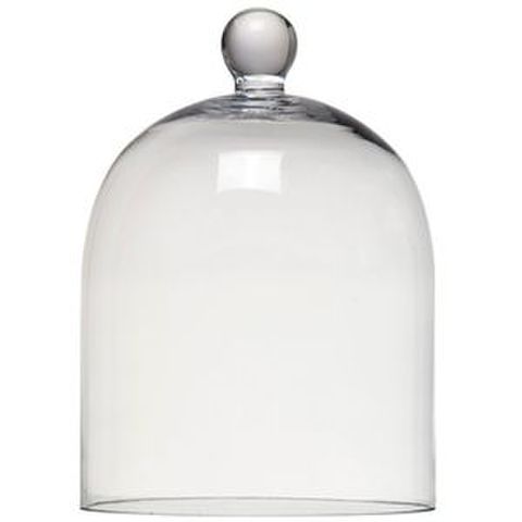 LGE GLASS BELL COVER 28.5X38CM