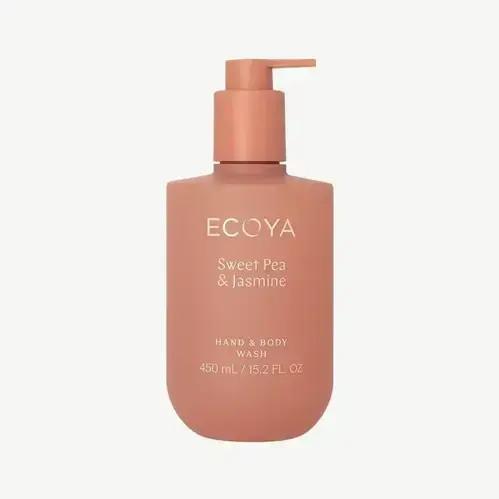 ECOYA SWEET PEA & JASMINE HAND & BODY WASH
