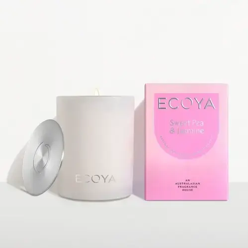 ECOYA SWEET PEA & JASMINE MADISON CANDLE