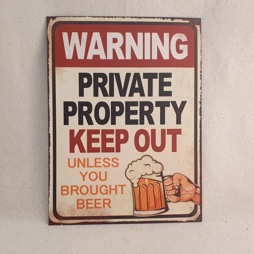 SIGN PRIVATE PROPERTY 30X40CM