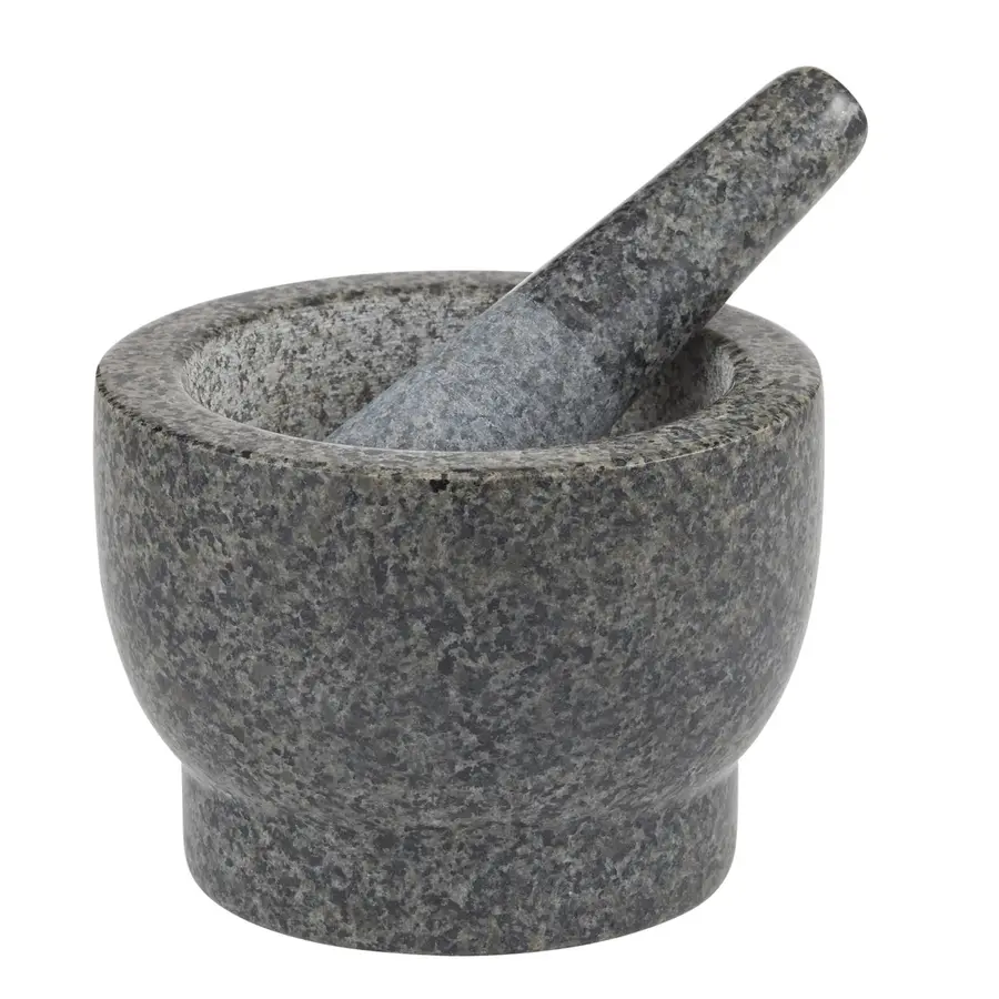 MORTAR & PESTLE MARBLE LGE