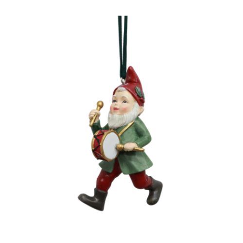VINTAGE ELF PLAYING DRUM