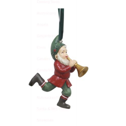 VINTAGE ELF PLAYING SAX