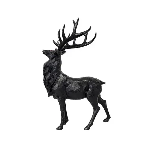 BLACK STAG HEAD UP