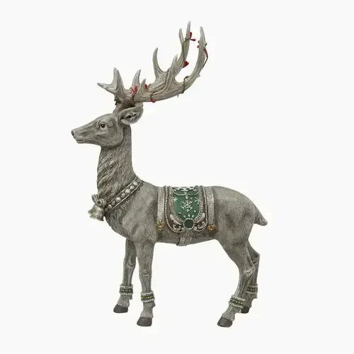 GREY DEER w/ BELLS