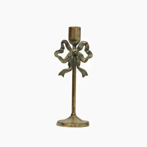 CANDLEHOLDER w/ BOW medium