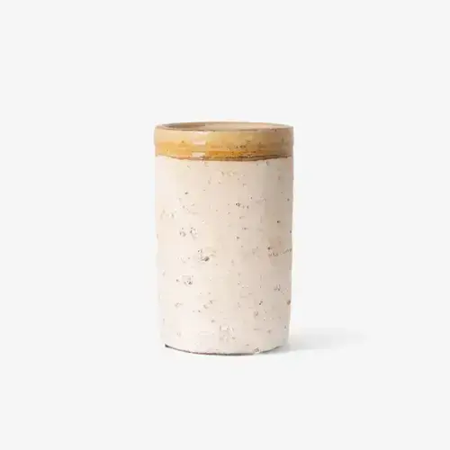 MONTE TERRACOTTA POT MUSTARD