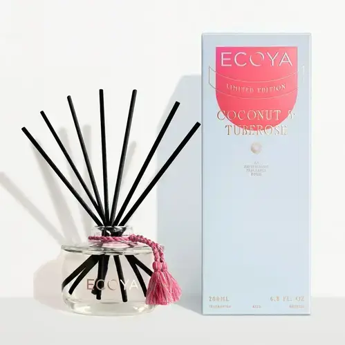 ECOYA REED DIFFUSER COCONUT & TUBEROSE