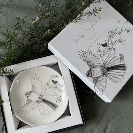 TRINKET DISH COME FLY WITH ME- FANTAIL