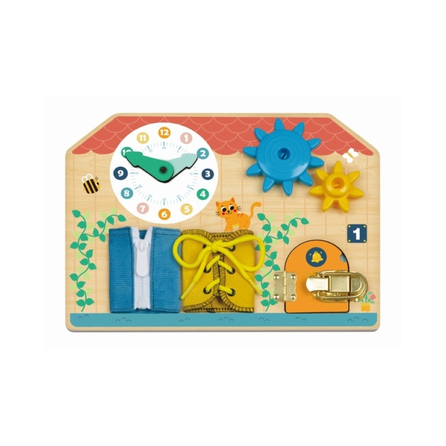 WOODEN BUSY BOARD