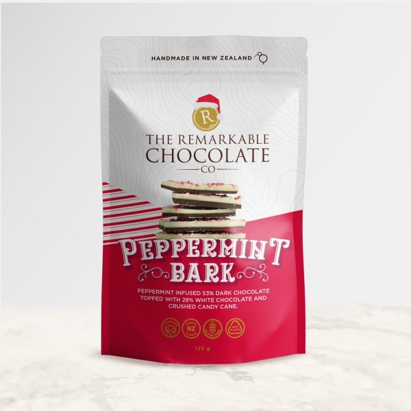 CHOCOLATE BARK PEPPERMINT CANDY CANE