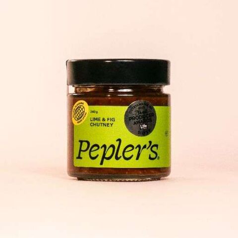 CHUTNEY SPICY LIME & FIG 240gm
