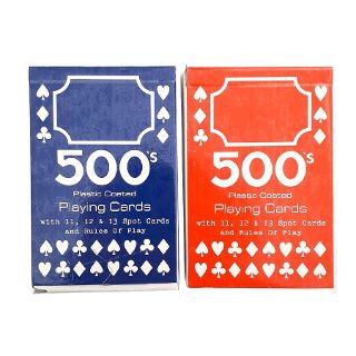 500 PLAYING CARDS