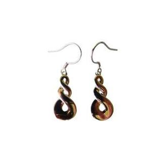 DOUBLE TWIST EARRINGS STG