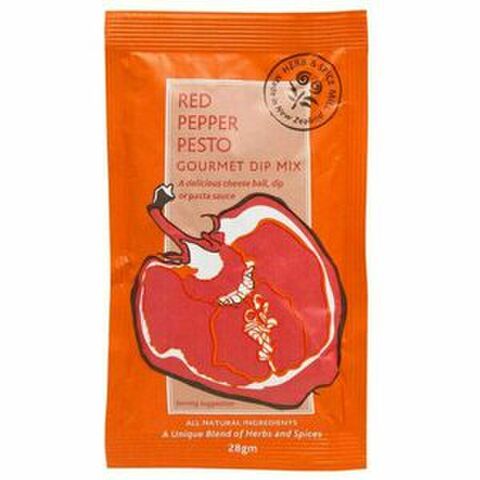 DIP RED PEPPER PESTO