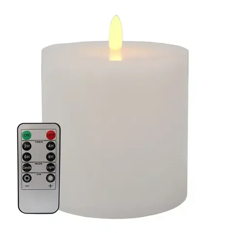 LED CANDLE 10X10 WHT