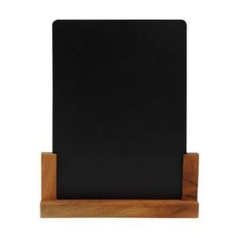 CHALK BOARD WOODEN BASE 45X32CM