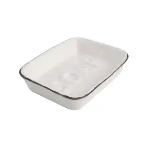 SOAP DISH WHITE