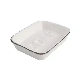 SOAP DISH WHITE