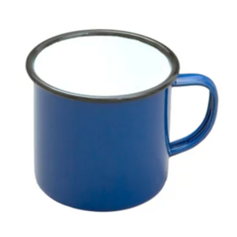 ENAMEL MUG FALCON BLUE 500ML
