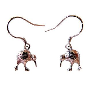 KIWI DROP EARRINGS STERLING SILVER