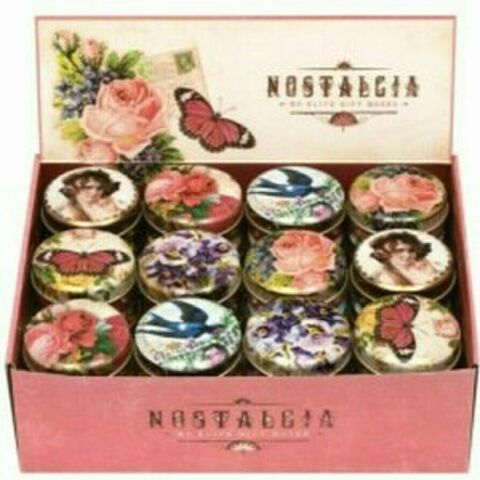 DELICIOUS CHOCOLATES TIN BLUE
