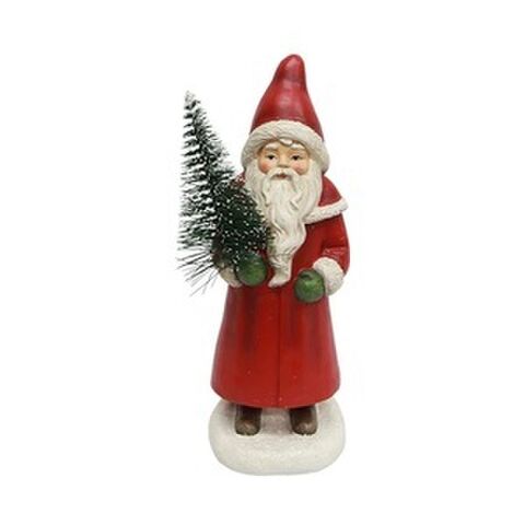 VINTAGE SANTA w TREE