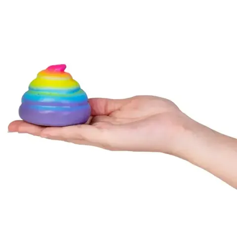 SQUISHY RAINBOW POO