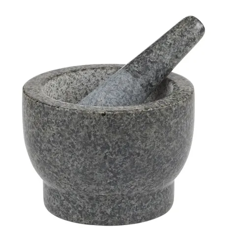 MORTAR & PESTLE MARBLE LGE