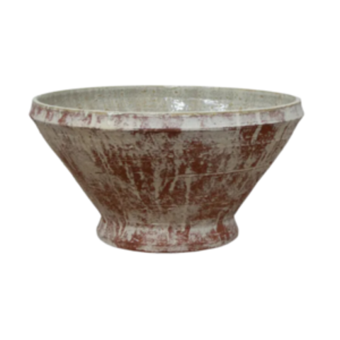 URSA BOWL TALL RUSTIC CREAM