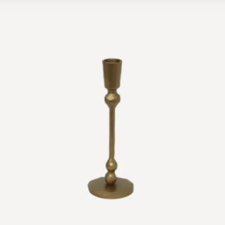CANDLEHOLDER SML EDDIE GOLD