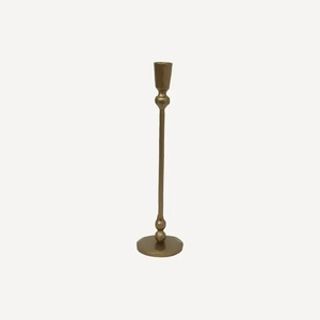 CANDLEHOLDER MED EDDIE GOLD