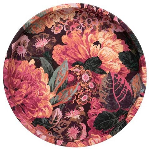 TIN TRAY - ROSE & PEONY