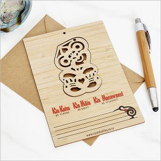 BAMBOO POSTCARD TIKI