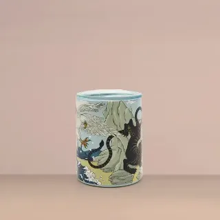 10 oz COFFEE CUP BLUE WAVE