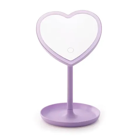 LIGHTUP HEART MIRROR LED