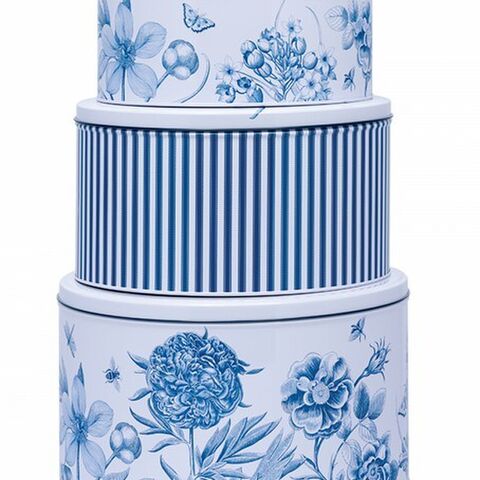 ETCHINGS CAKE TIN ROUND LARGE
