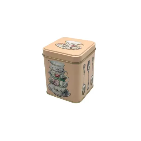 ONE SUGAR - 100gm PEACH SQUARE TIN