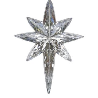 BETHLEHEM STAR CLEAR SILVER