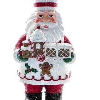 SANTA BAKER w/ TRAIN 15cm