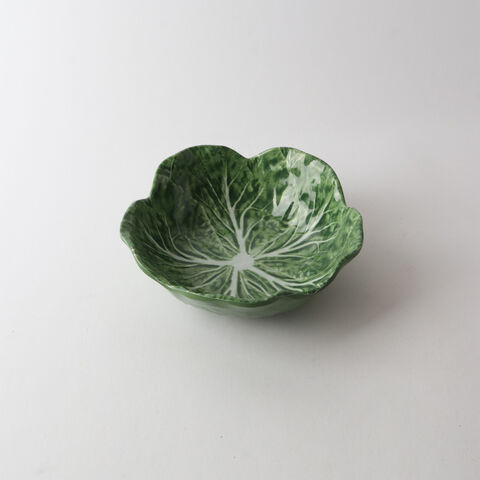 GREEN CABBAGE SMALL BOWL 18cm MELAMINE