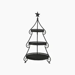 TIERED CHRISTMAS STAND SMALL