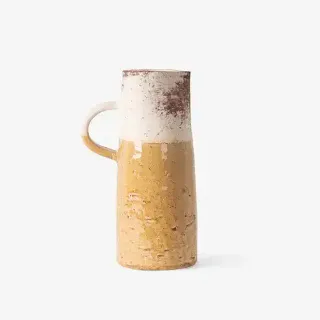 MONTE TERRACOTTA JUG MUSTARD
