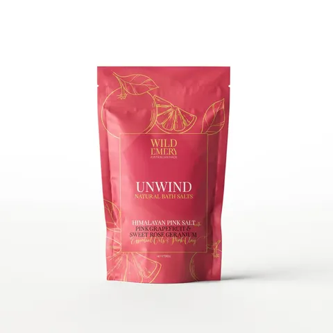 BATH SALTS 70g WE UNWIND WILD EMERY