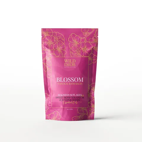BATH SALTS 70g WE BLOSSUM WILD EMERY