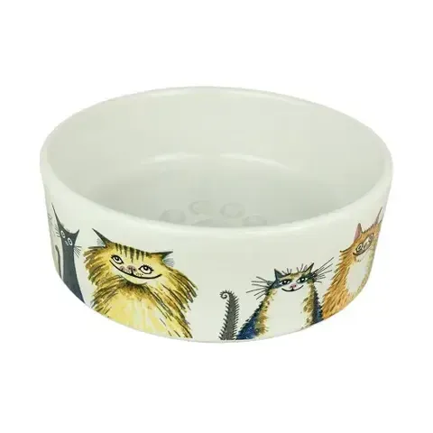 CAT BOWL WAGS TO WHISKERS