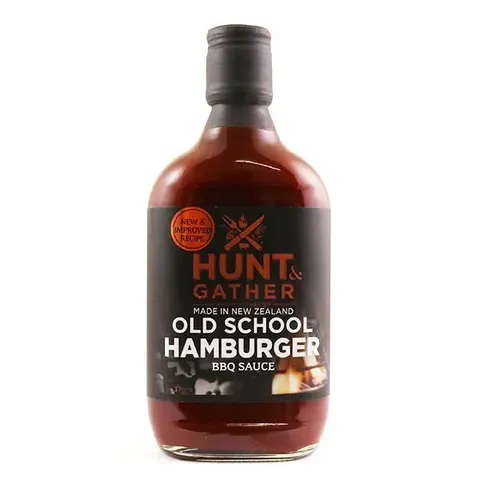 H&G BBQ SAUCE HAMBURGER 375ml