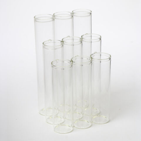 GLASS TEST TUBE VASE SLOPED 3X3