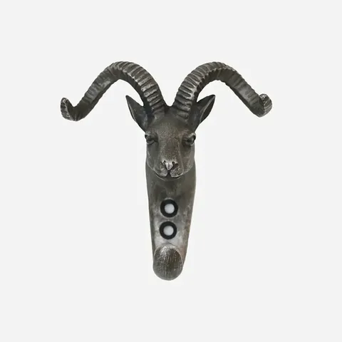 ANTELOPE HOOK PEWTER LOOK
