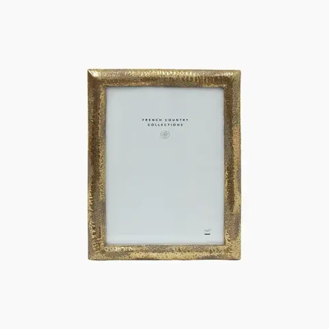 PHOTO FRAME 5x7 HAMMERED GLD
